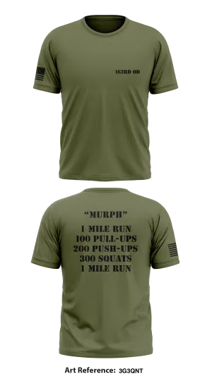 163rd OD Store 1 Core Men's SS Performance Tee - 3G3qNT