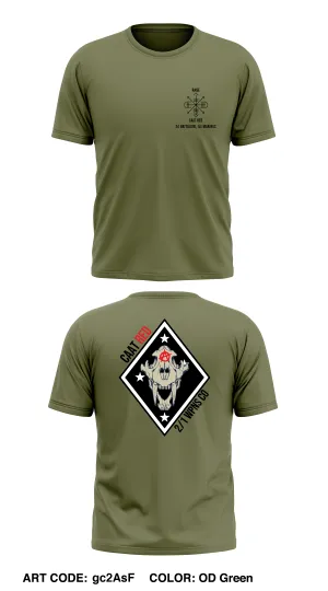 2/1 CAAT Red  Store 1 Core Men's SS Performance Tee - gc2AsF