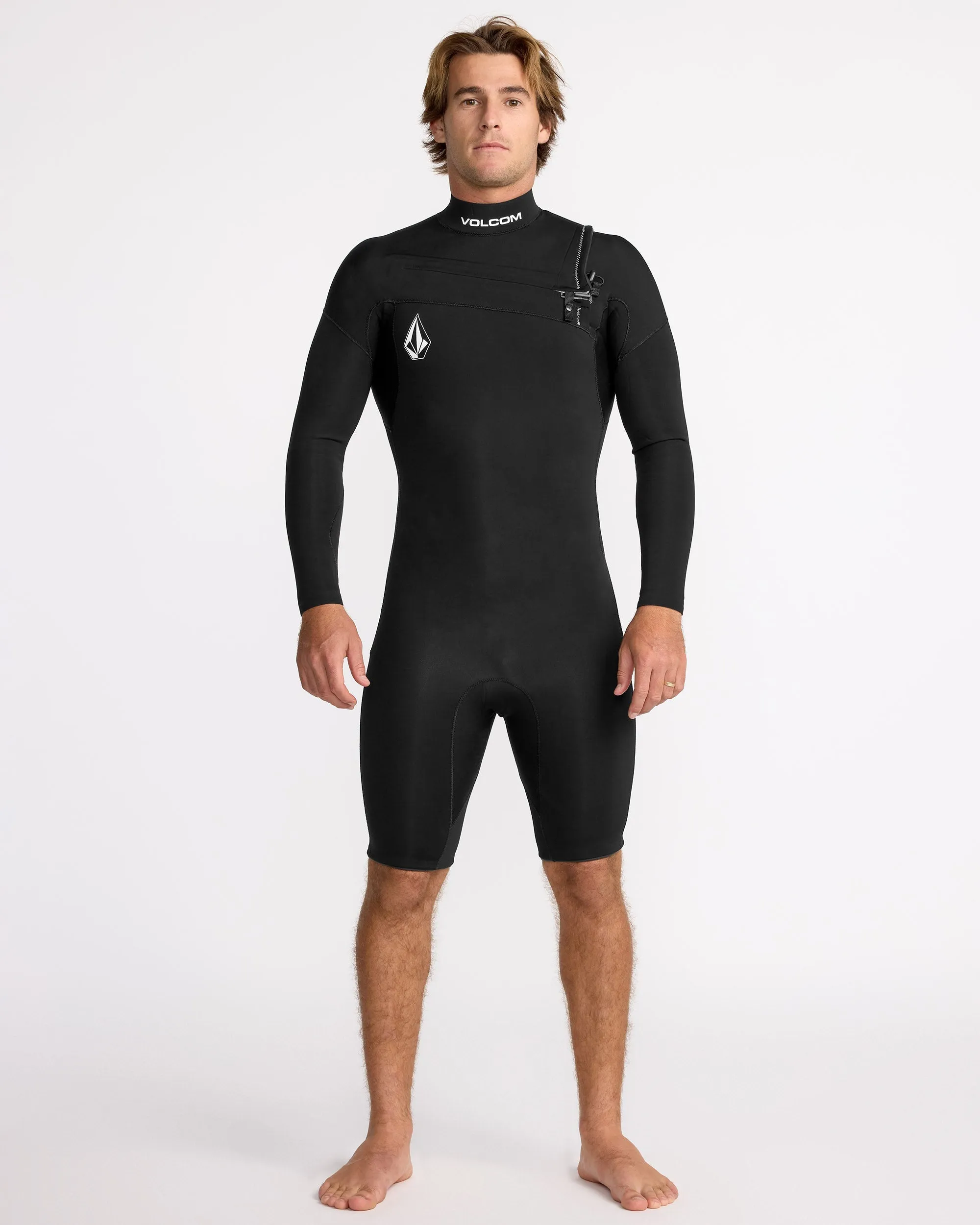 2/2Mm Long sleeve Spring Wetsuit - BLACK