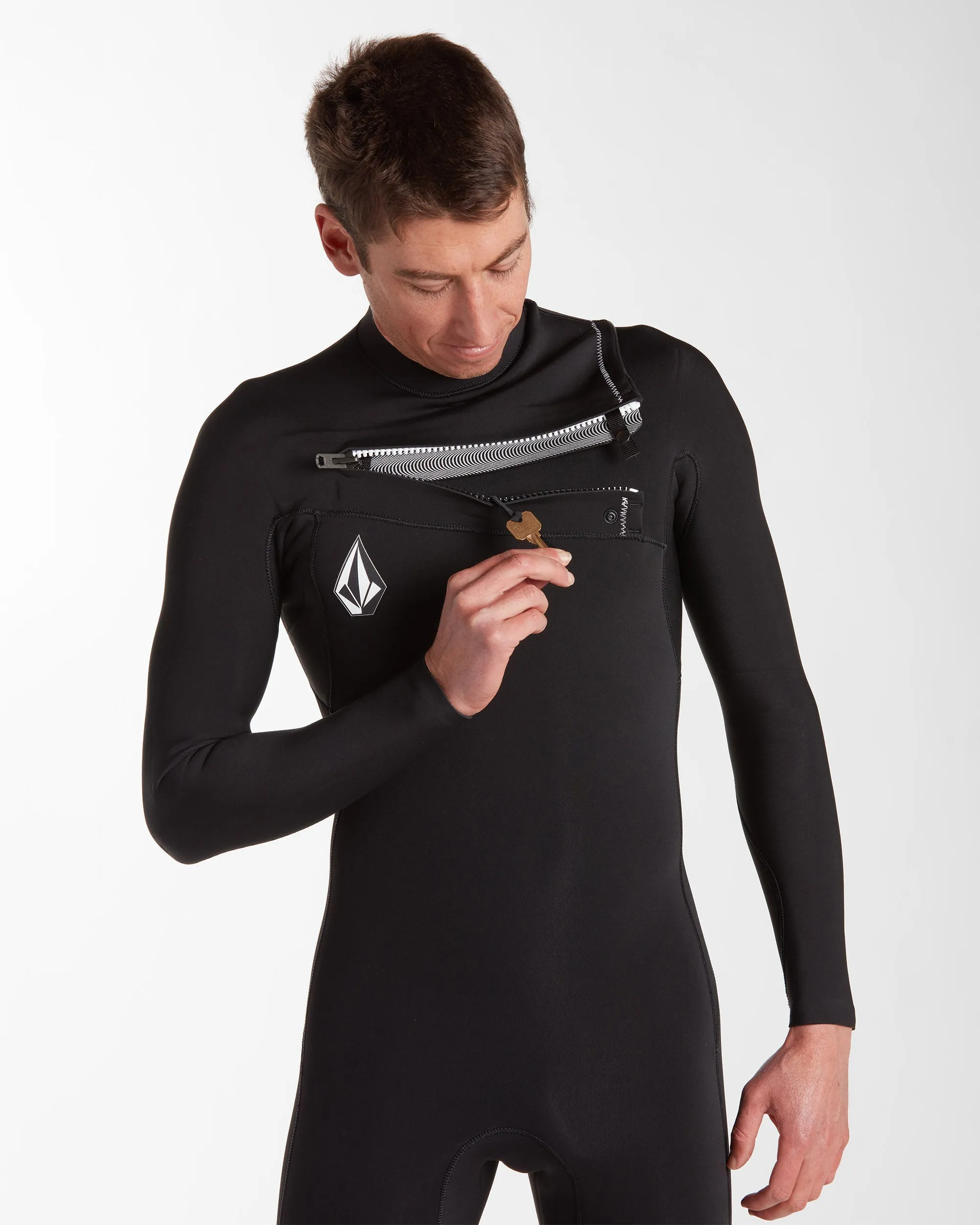 2/2Mm Long sleeve Spring Wetsuit - BLACK