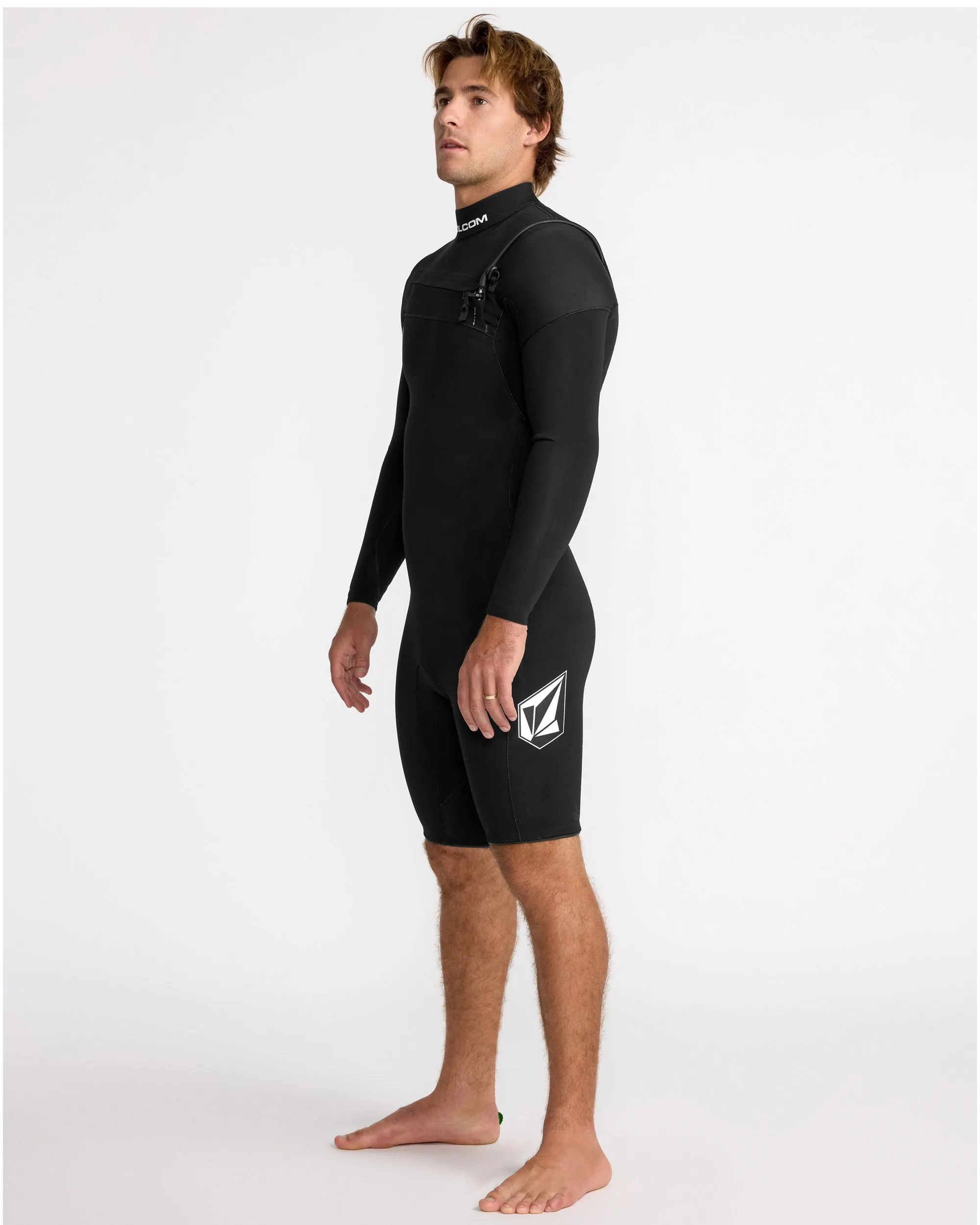 2/2Mm Long sleeve Spring Wetsuit - BLACK