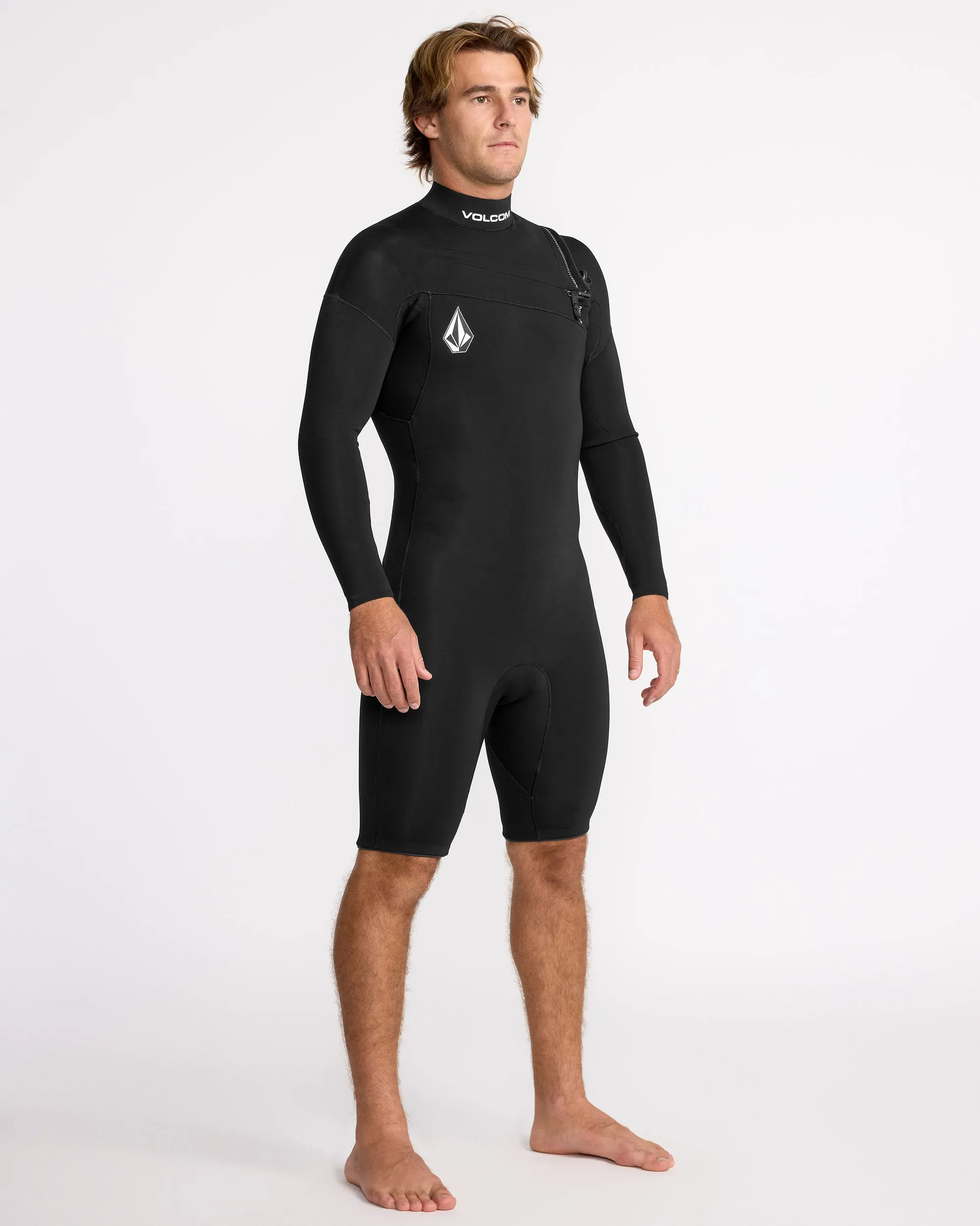 2/2Mm Long sleeve Spring Wetsuit - BLACK