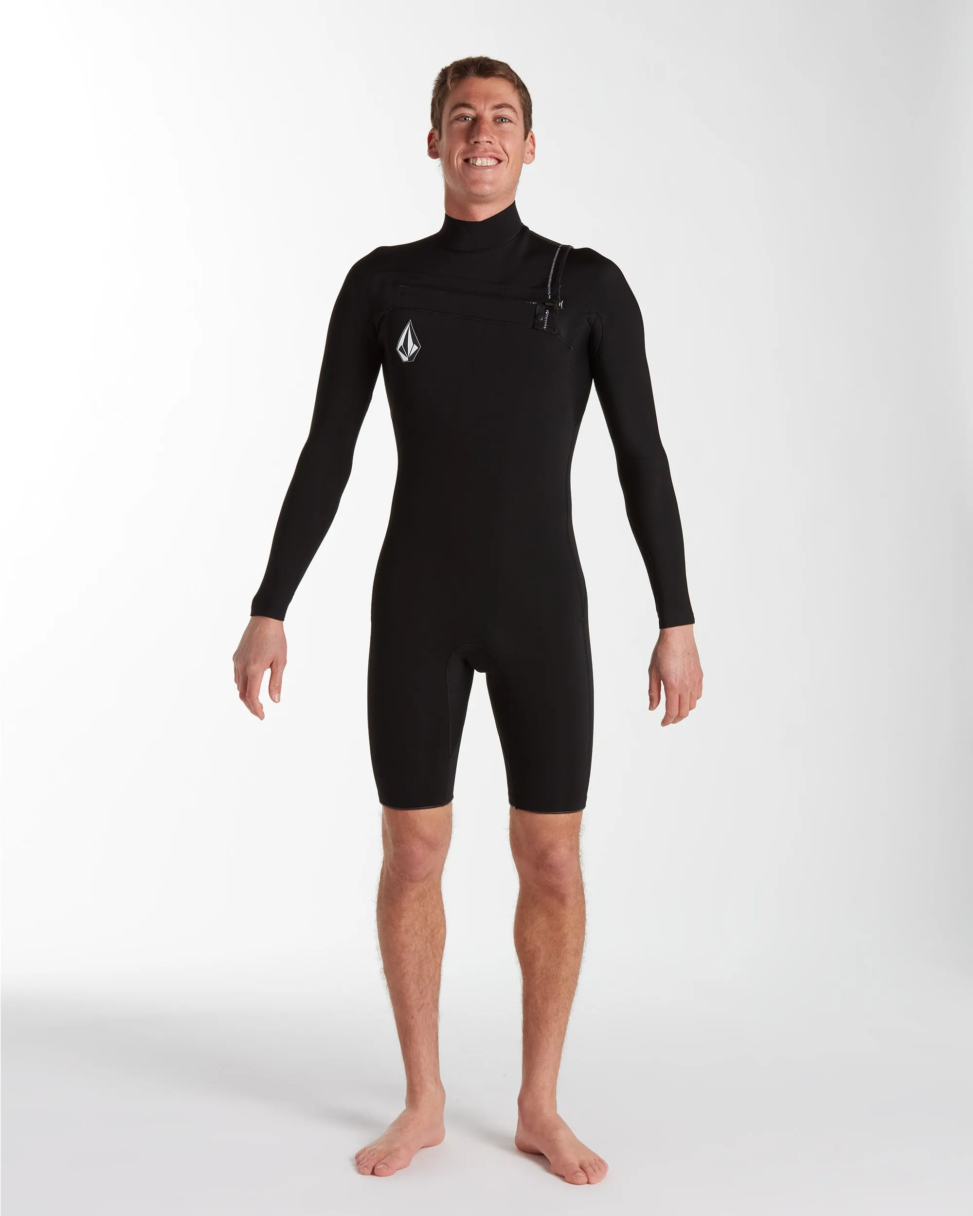 2/2Mm Long sleeve Spring Wetsuit - BLACK