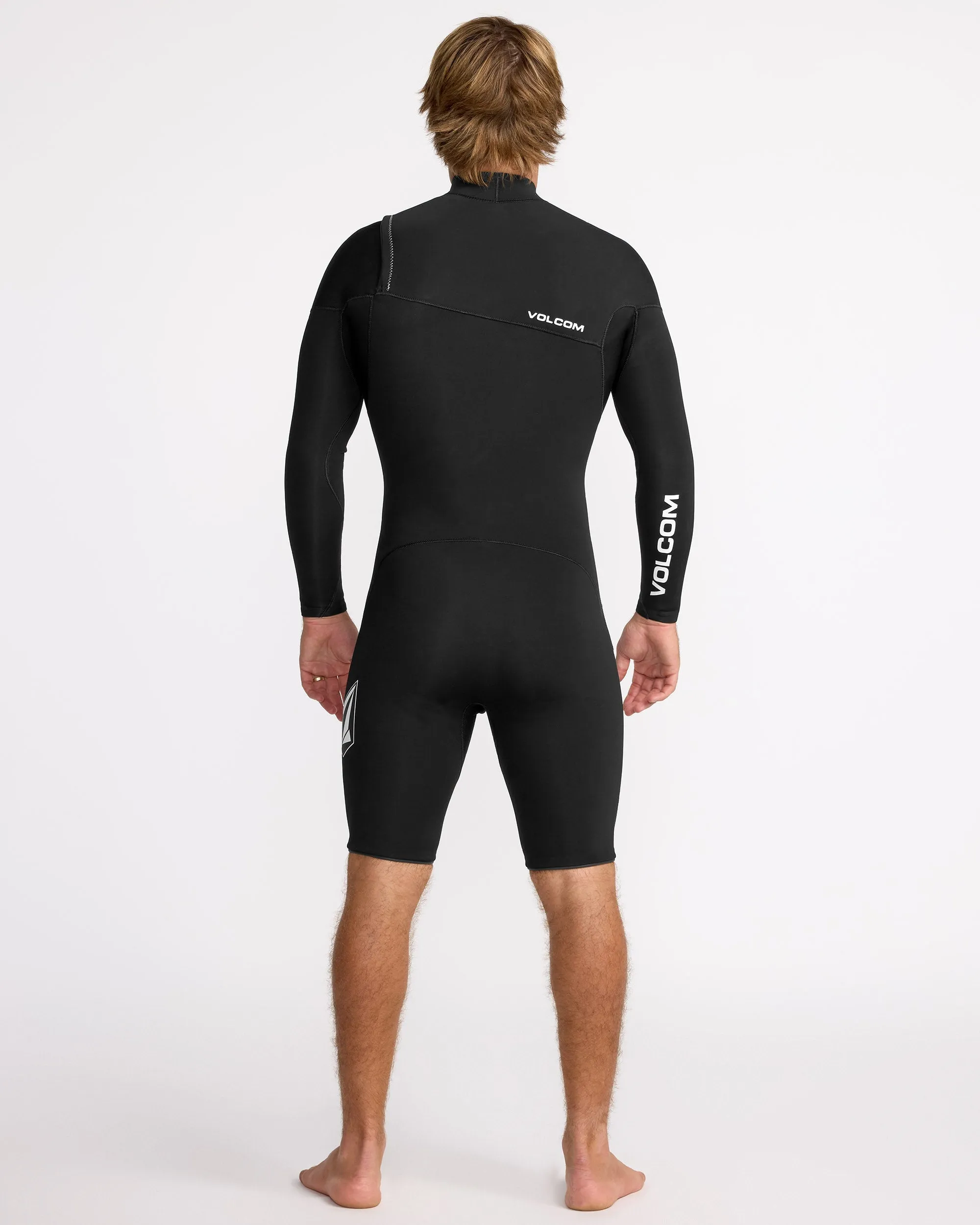 2/2Mm Long sleeve Spring Wetsuit - BLACK