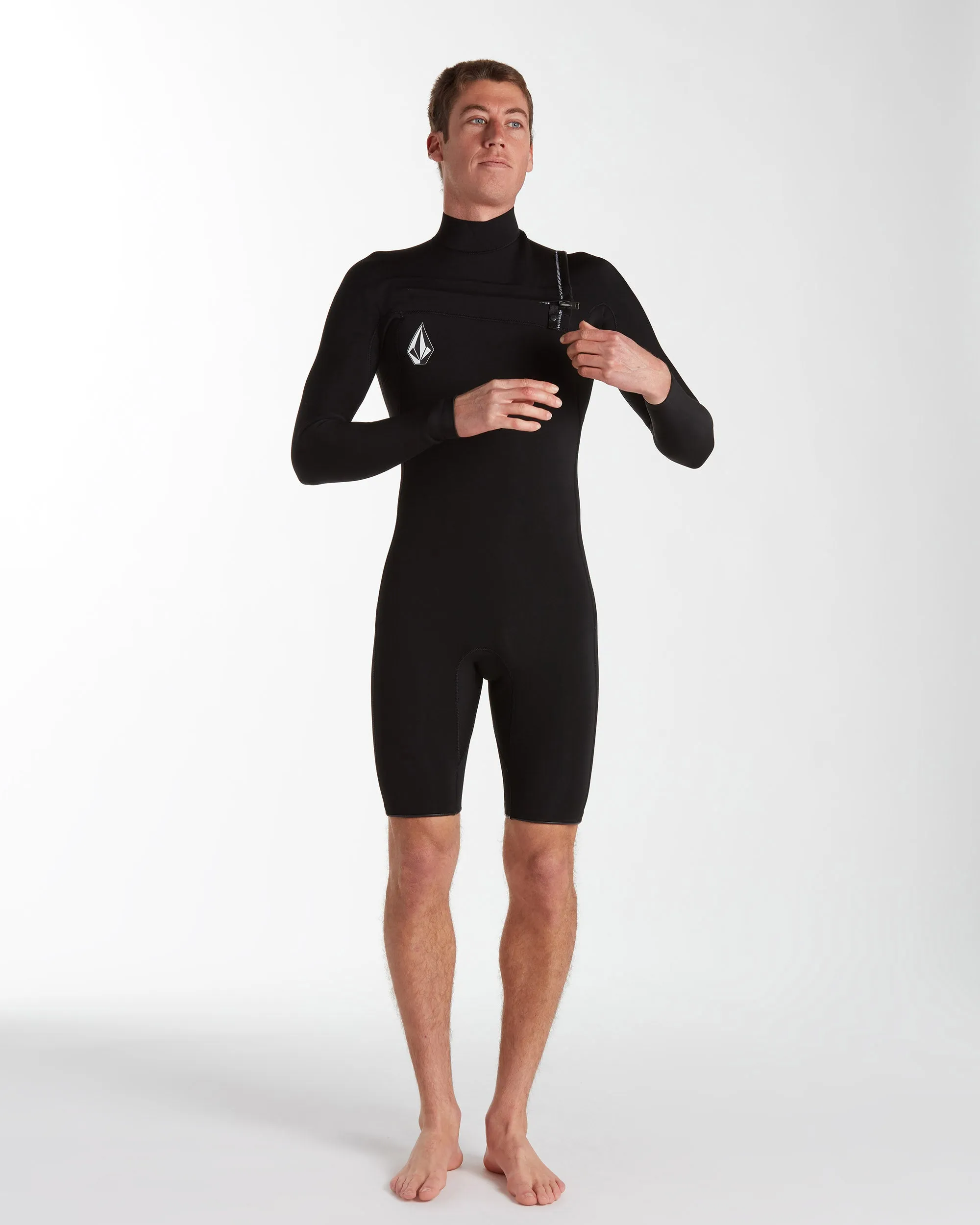 2/2Mm Long sleeve Spring Wetsuit - BLACK