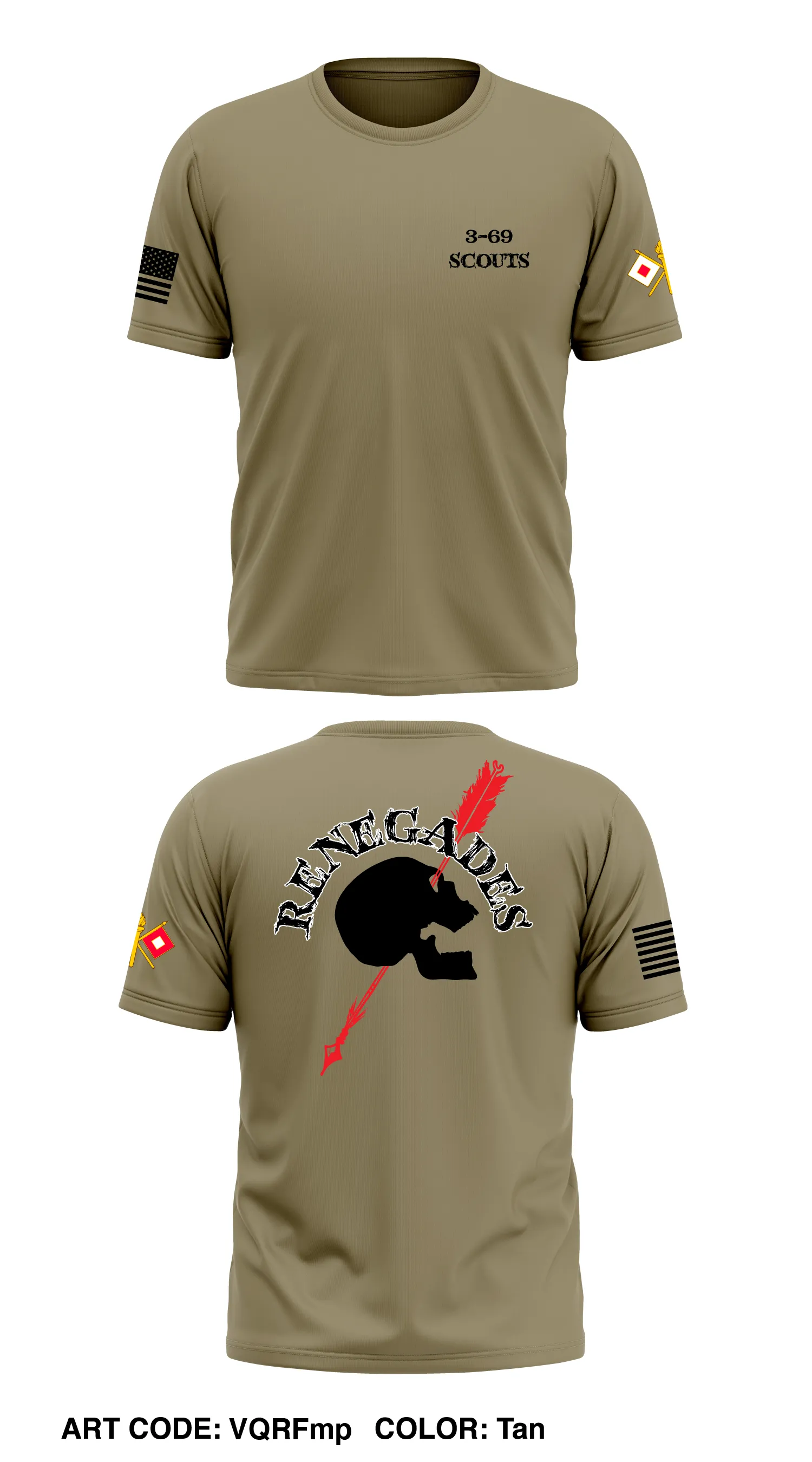 3-69 Scouts Store 1 Core Men's SS Performance Tee - VQRFmp