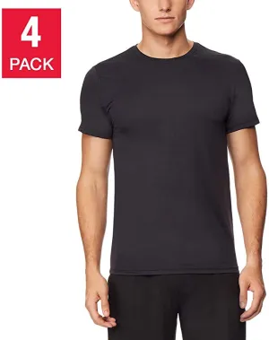 32 DEGREES Men's Air Mesh Tee 4-Pack White