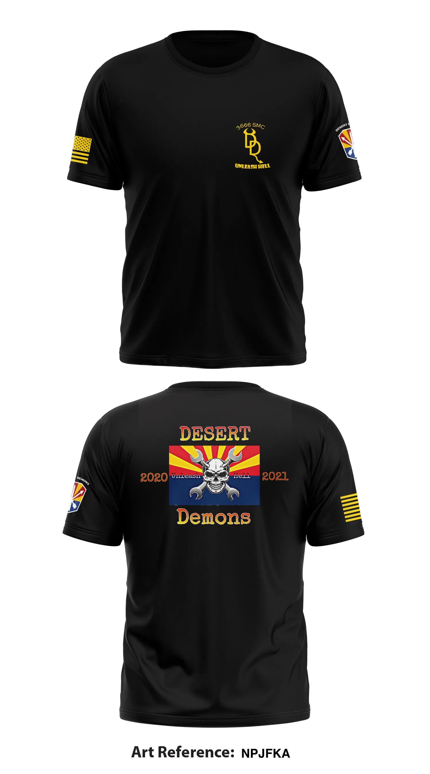 3666th SMC Store 1 Core Men's SS Performance Tee - NPjFKa