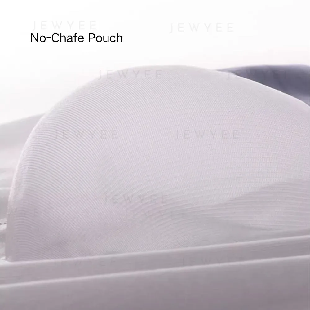4-Pack No-Chafe Pouch - Men's Ultra Thin Ice Silk Underpants  -JEWYEE AY 849