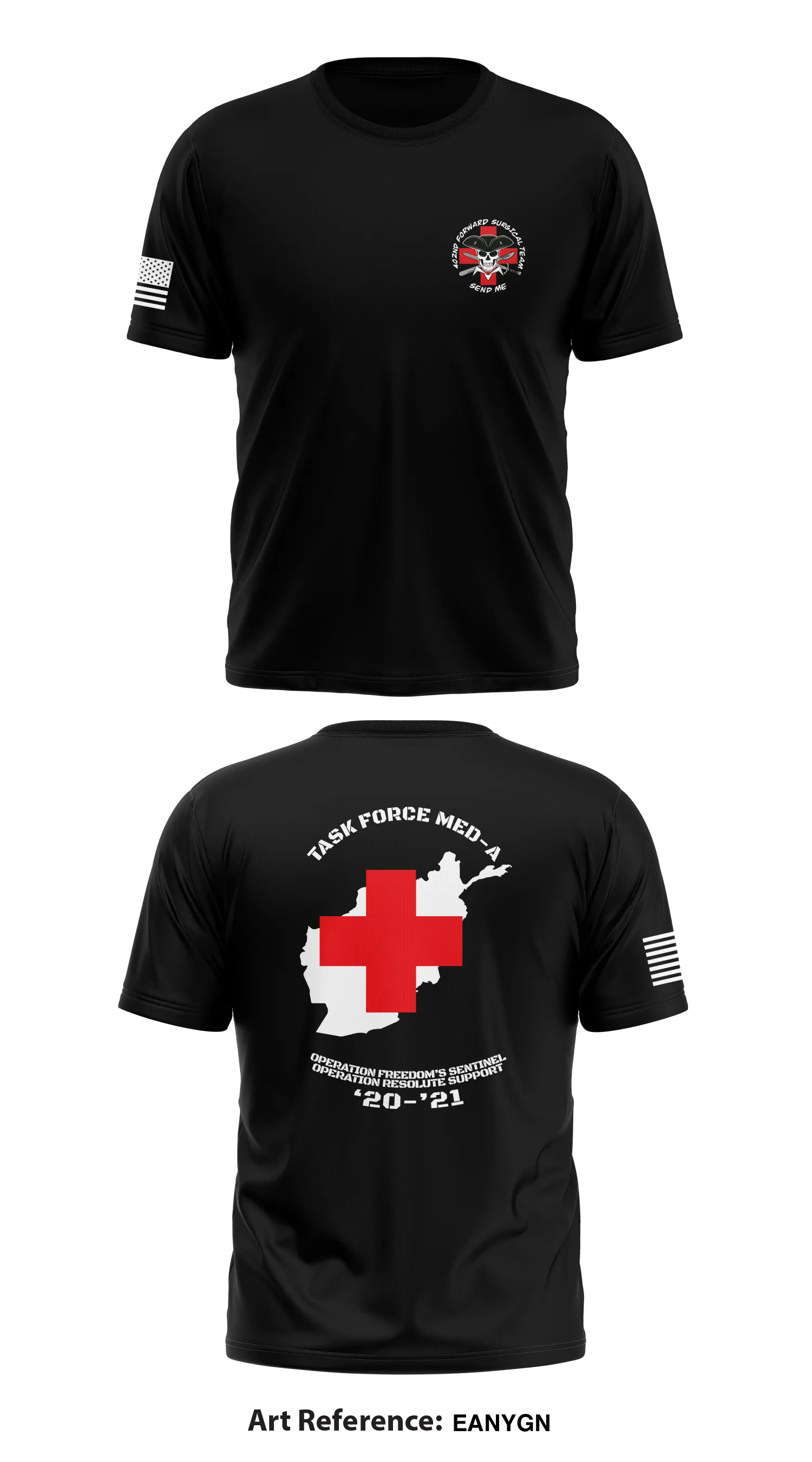 402nd FST Store 1 Core Men's SS Performance Tee - eaNYgN