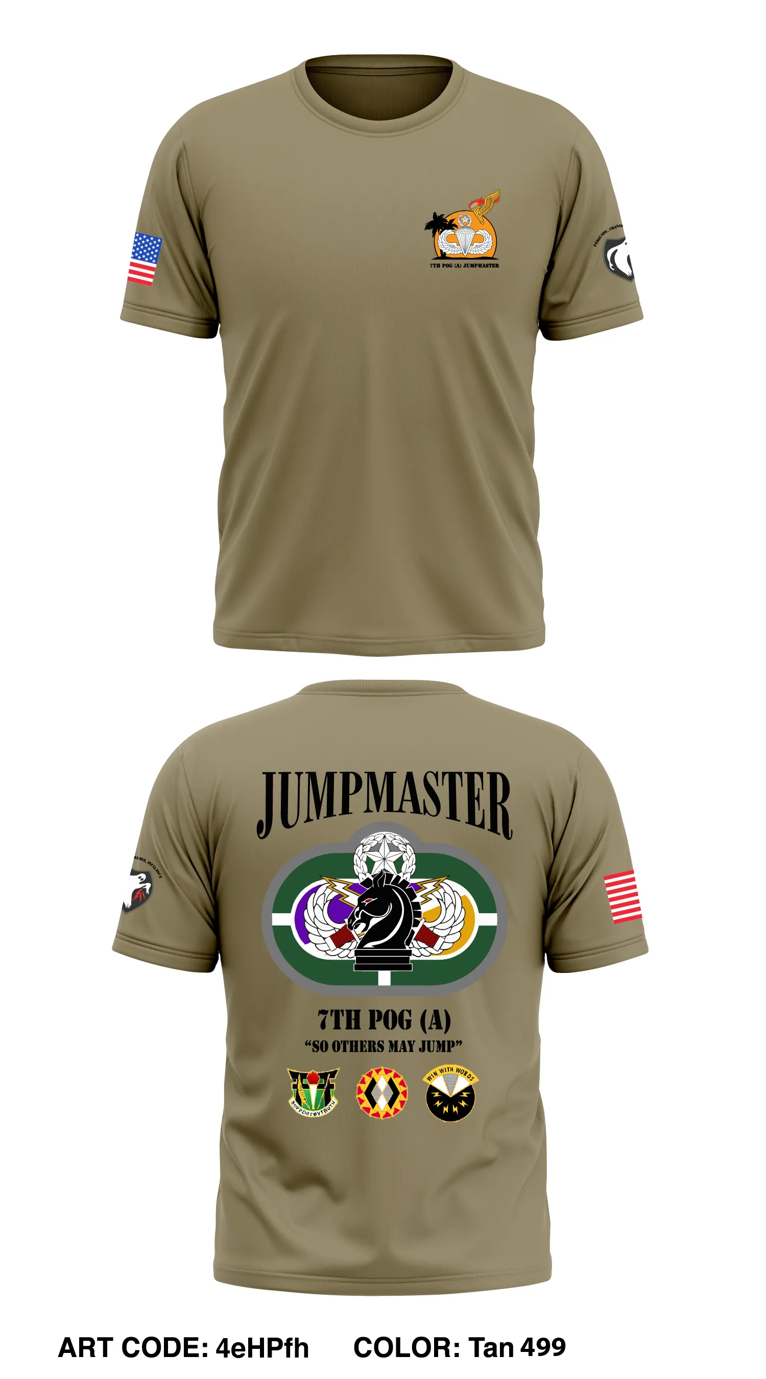 7th POG (A) Store 1 Core Men's SS Performance Tee - 4eHPfh