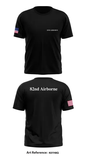 82nd Airborne Store 1 Core Men's SS Performance Tee - k6yh8q