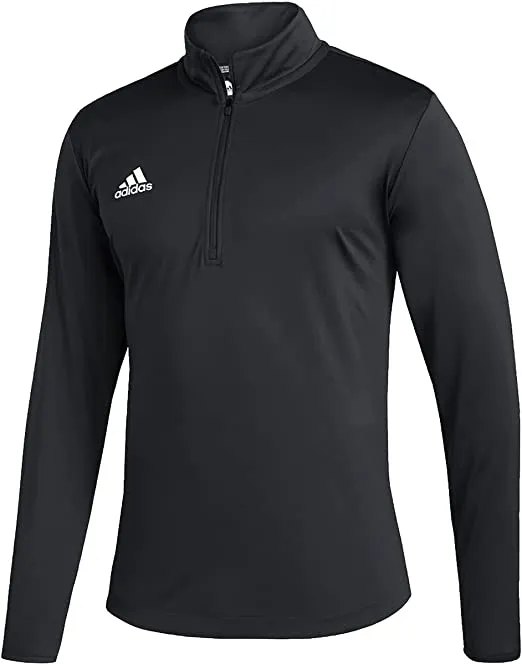 Adidas Under The Lights Long Sleeve Knit 1/4 Zip Men's Training Jacket - Black
