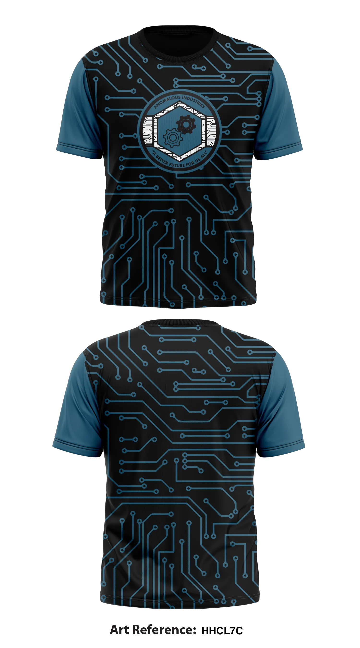 Anomalous Industries Inc. Store 1 Core Men's SS Performance Tee - hhCL7C