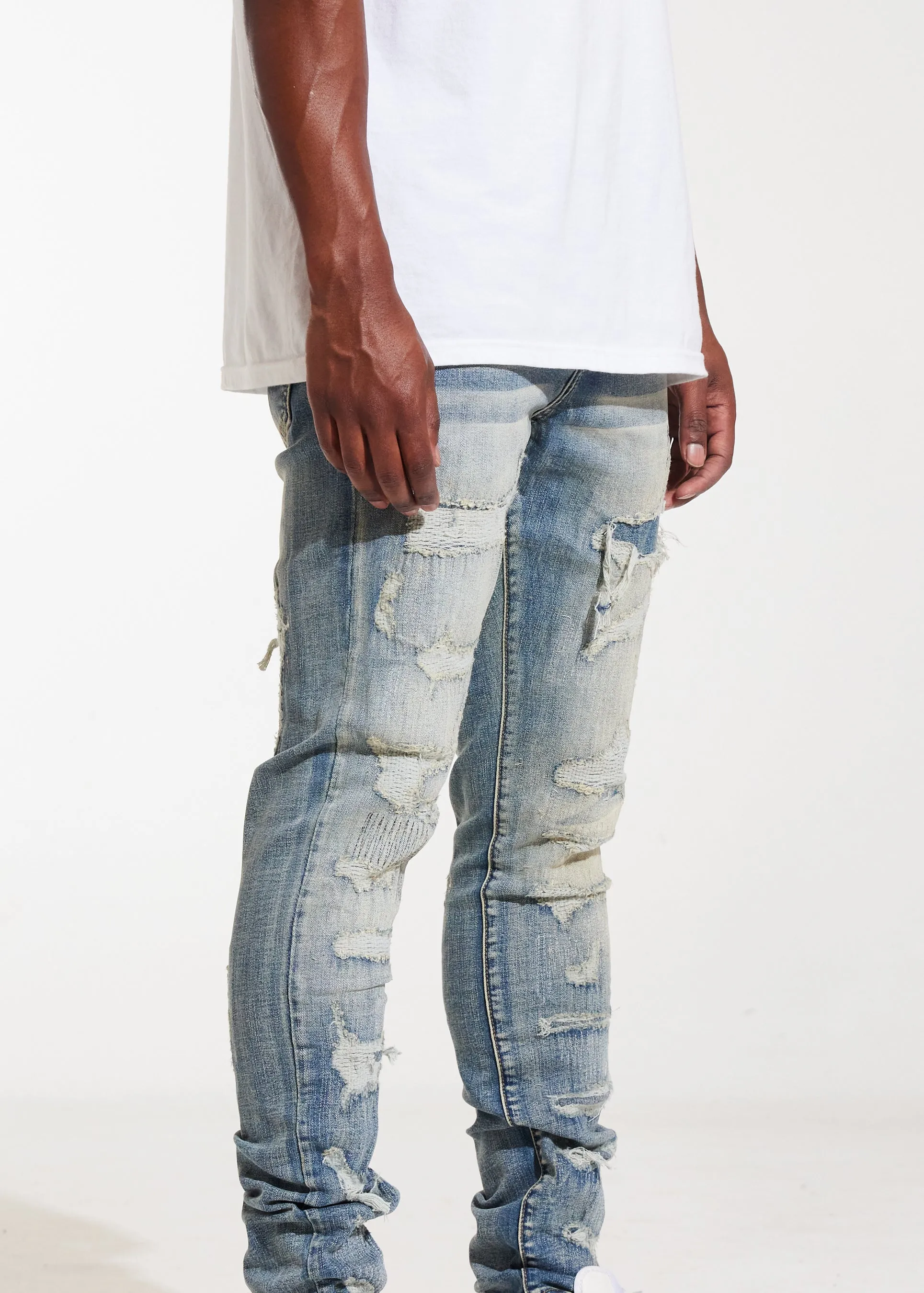 Atlantic Denim (Sand Distress)