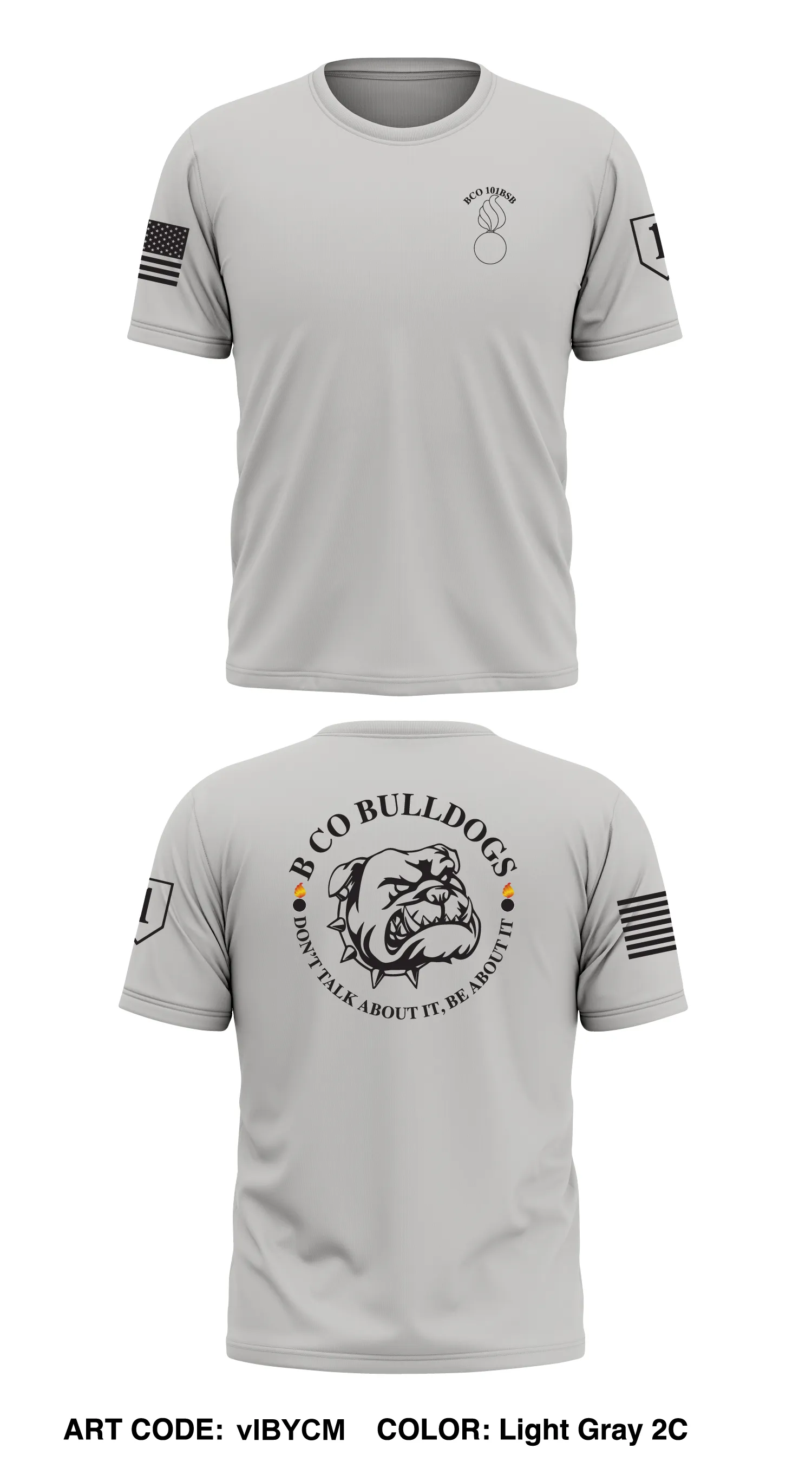 B CO 101 BSB STORE 1 Core Men's SS Performance Tee - vIBYCM
