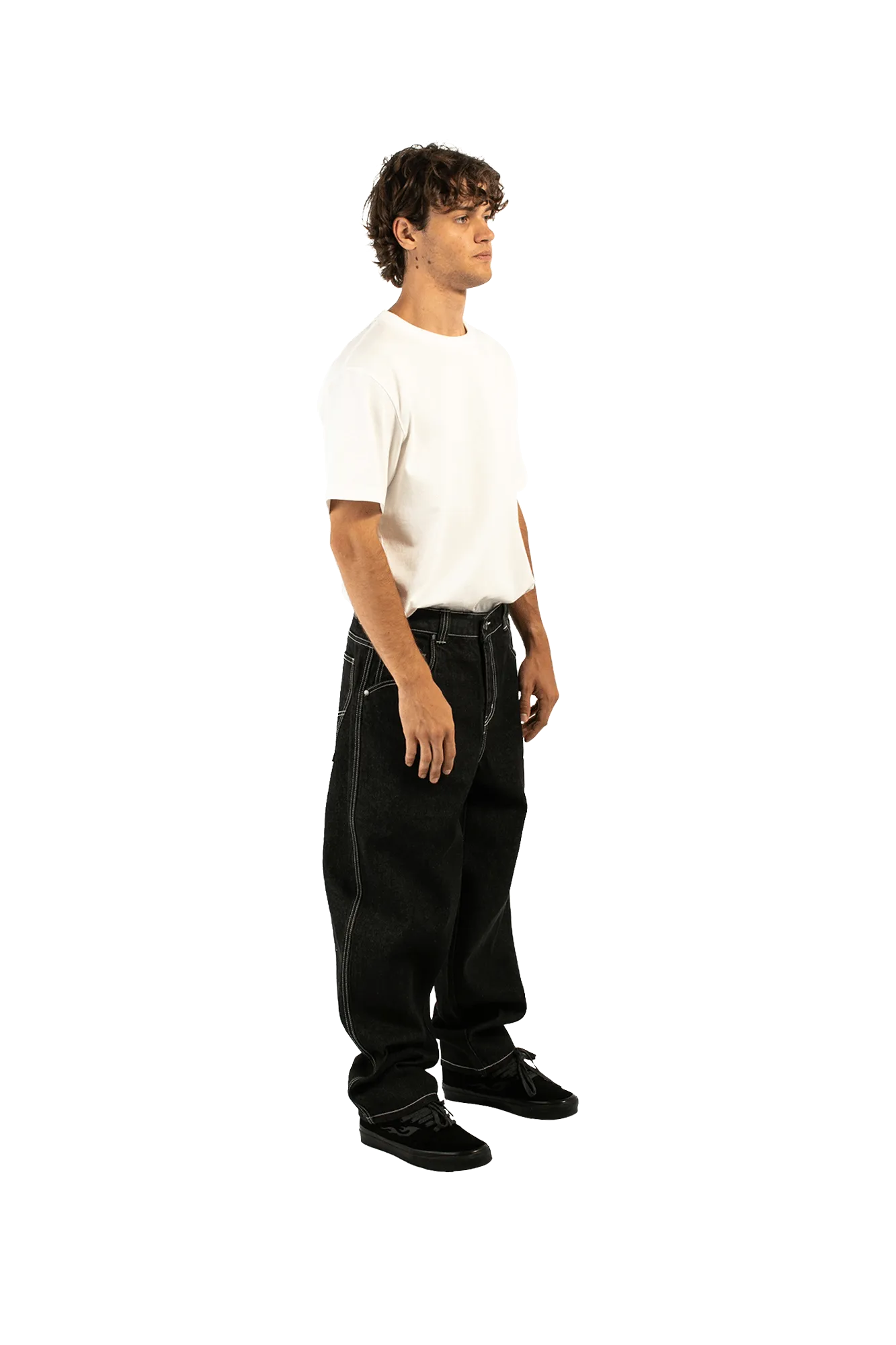 Baggy Denim Pants