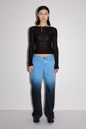 Baggy Gradient - Horizon Blue