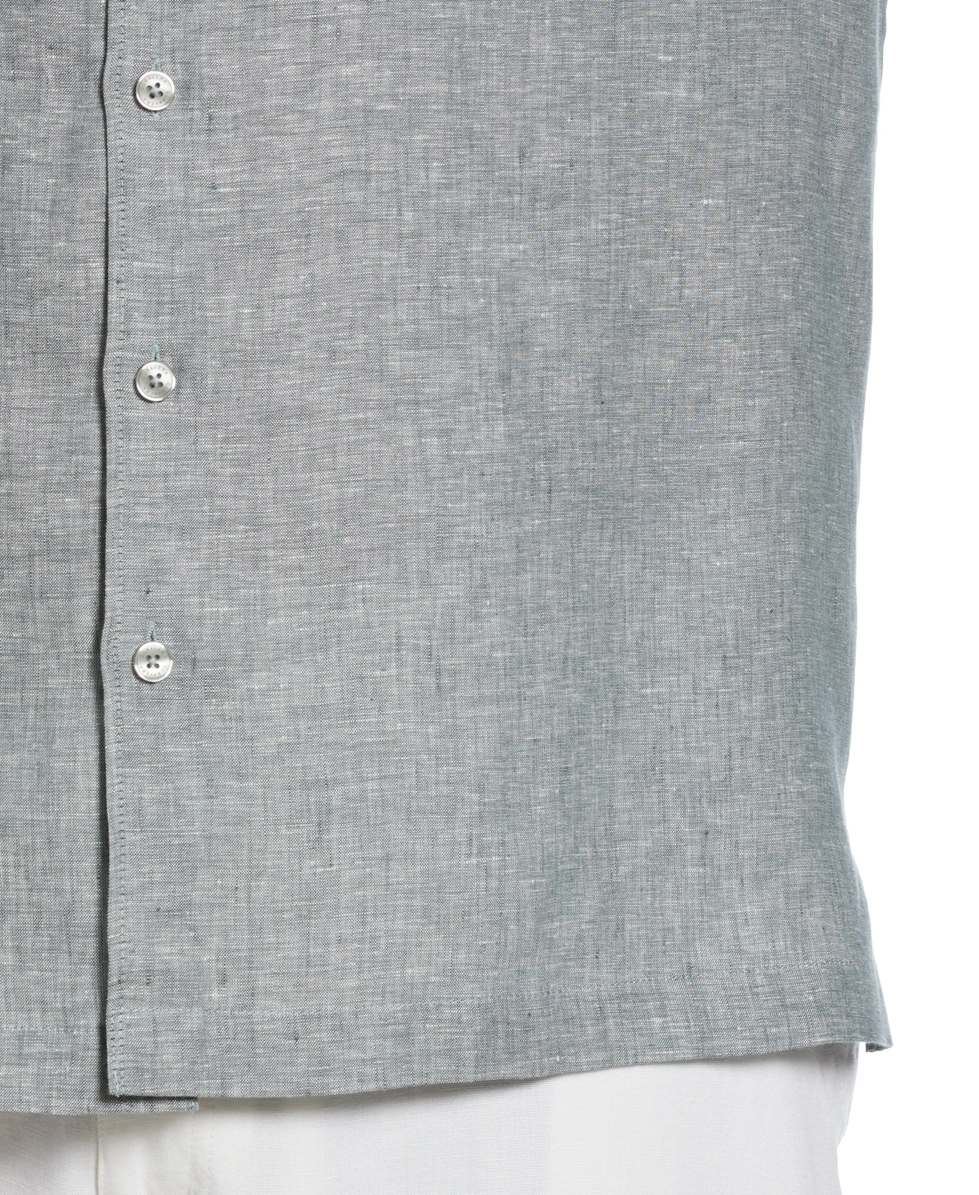 Big & Tall Classic Two-Tone Linen Shirt