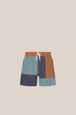 Blaze Patchwork Short