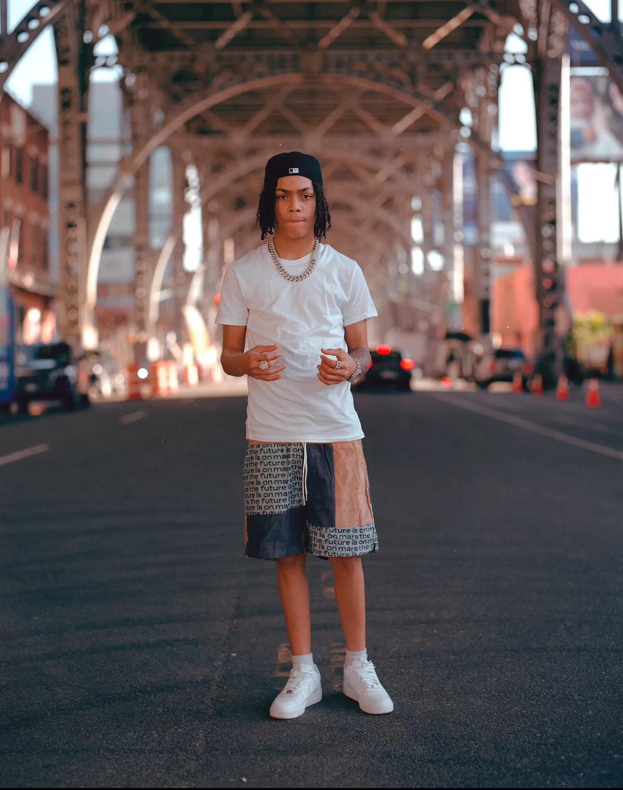 Blaze Patchwork Short
