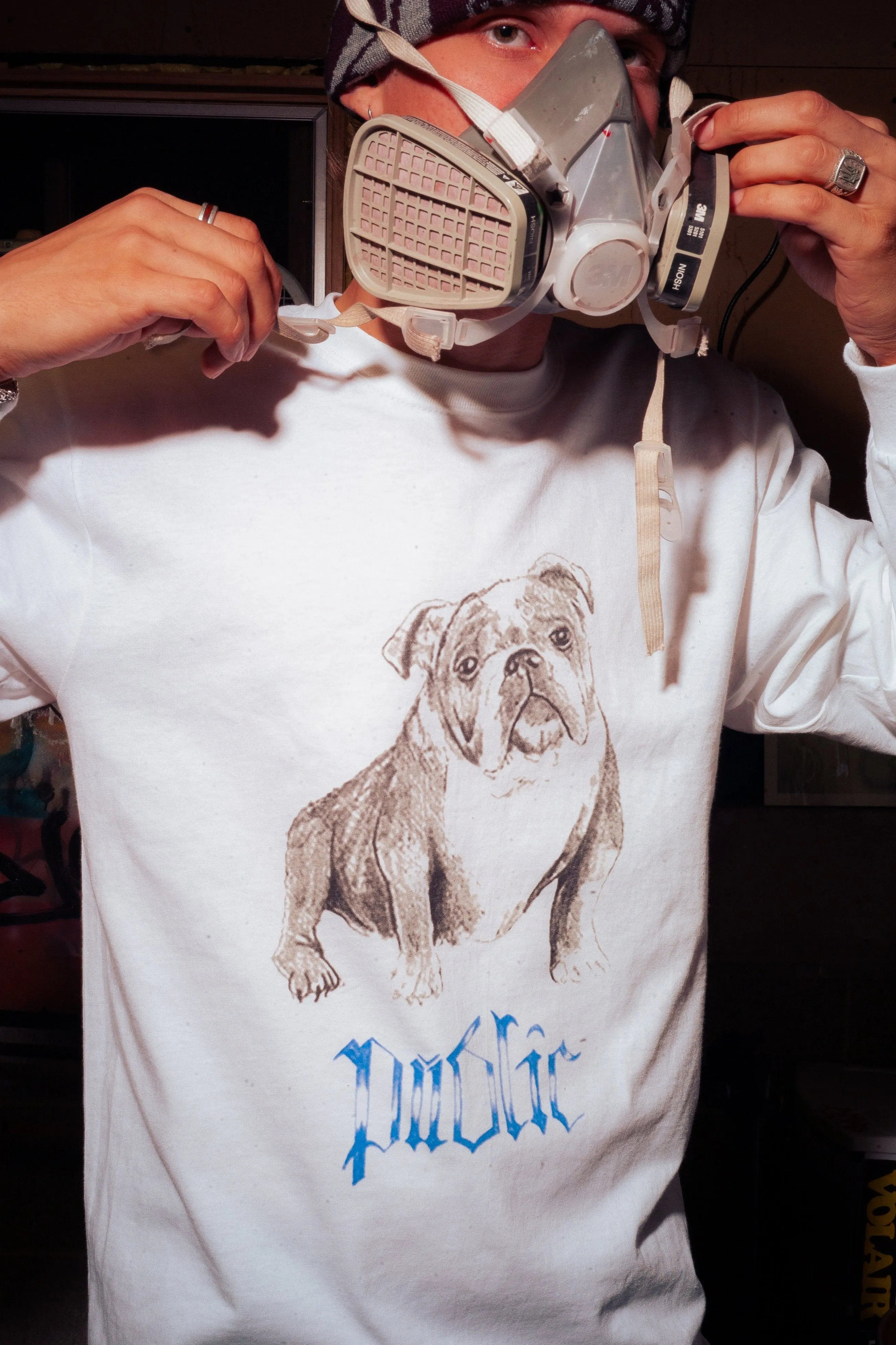 Bully Long-Sleeve Tee - White