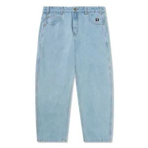 BUTTER GOODS LOCK BAGGY DENIM JEANS - LIGHT INDIGO
