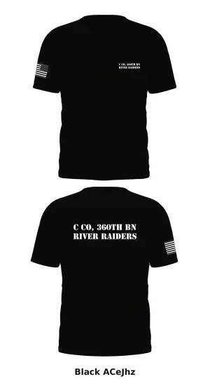 C co, 360th BN River Raiders  Store 1 Core Men's SS Performance Tee - ACeJhz