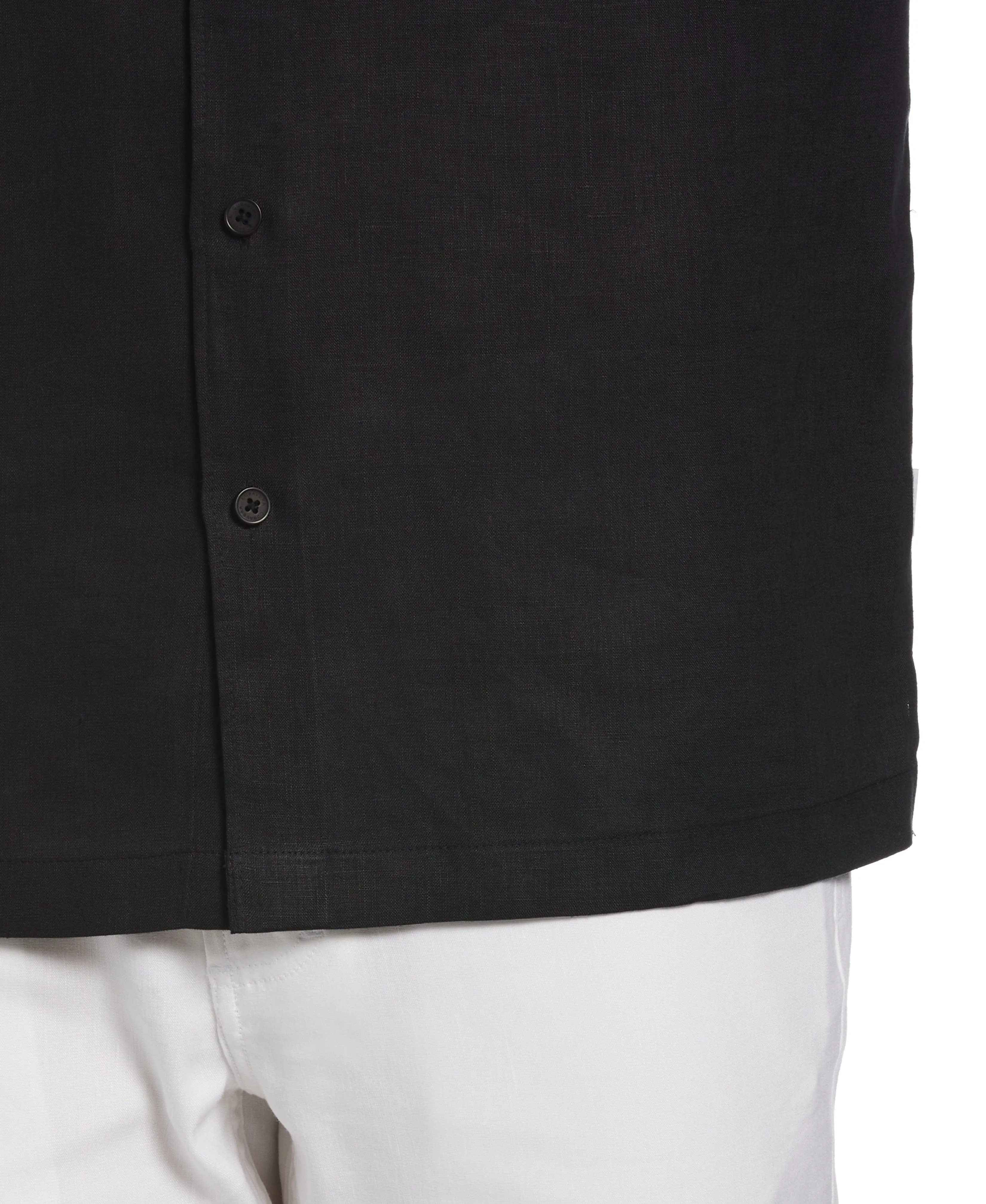 Classic Solid Linen Shirt