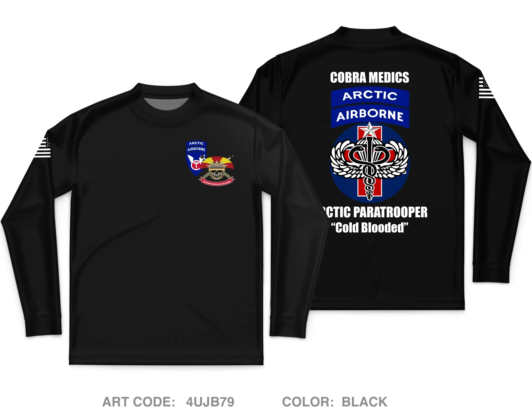 Cobra Medics 725 BSB Core Men's LS Performance Tee - 4UJB79