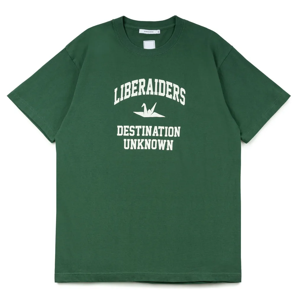 College Logo Tee | Green