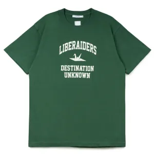 College Logo Tee | Green