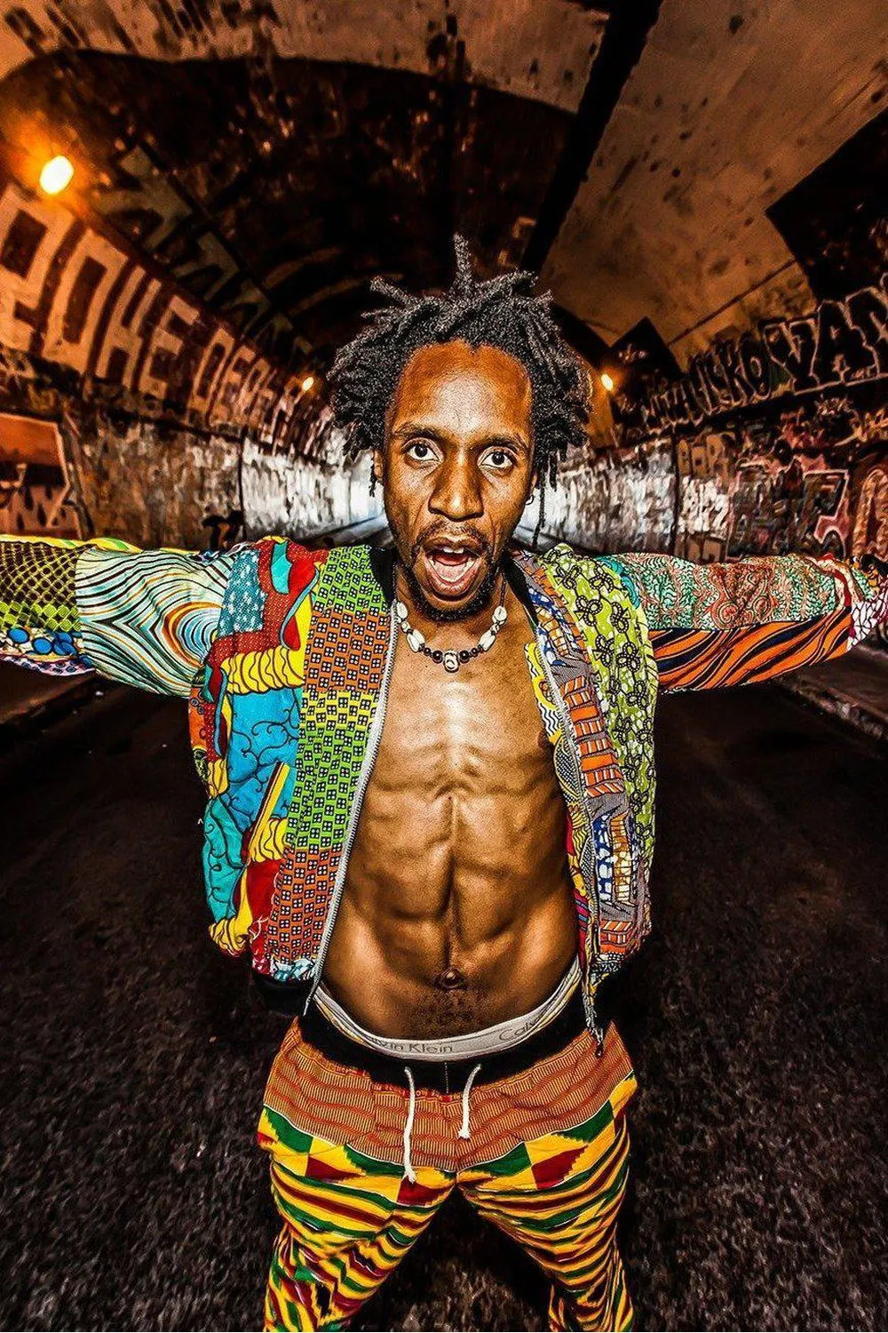 Colour Me Crazy Patchwork Festival Bomber Jacket