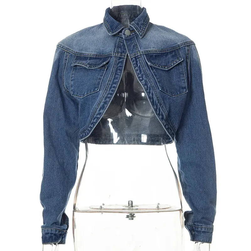 Cropped & So Clean Denim Jacket