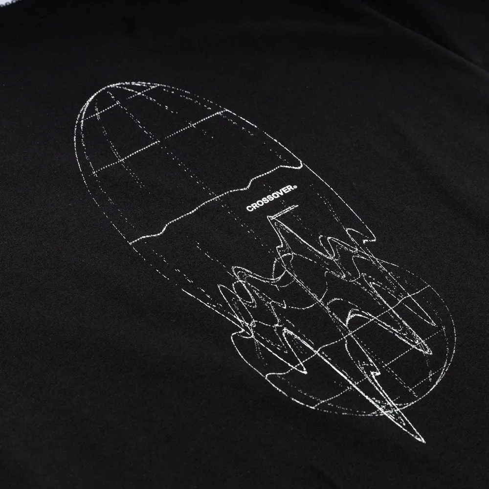 CROSSOVER x mo'des "Otomo" Tee | Black