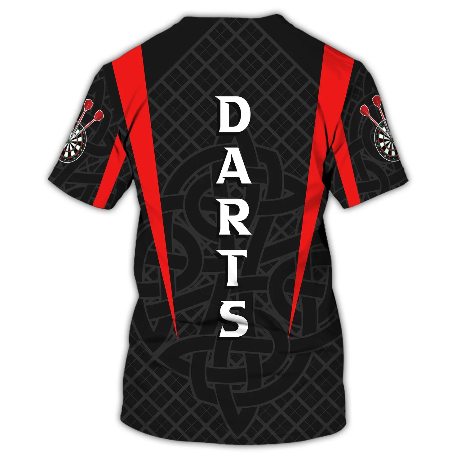 Dart Board On Fire 3D Printed Shirts