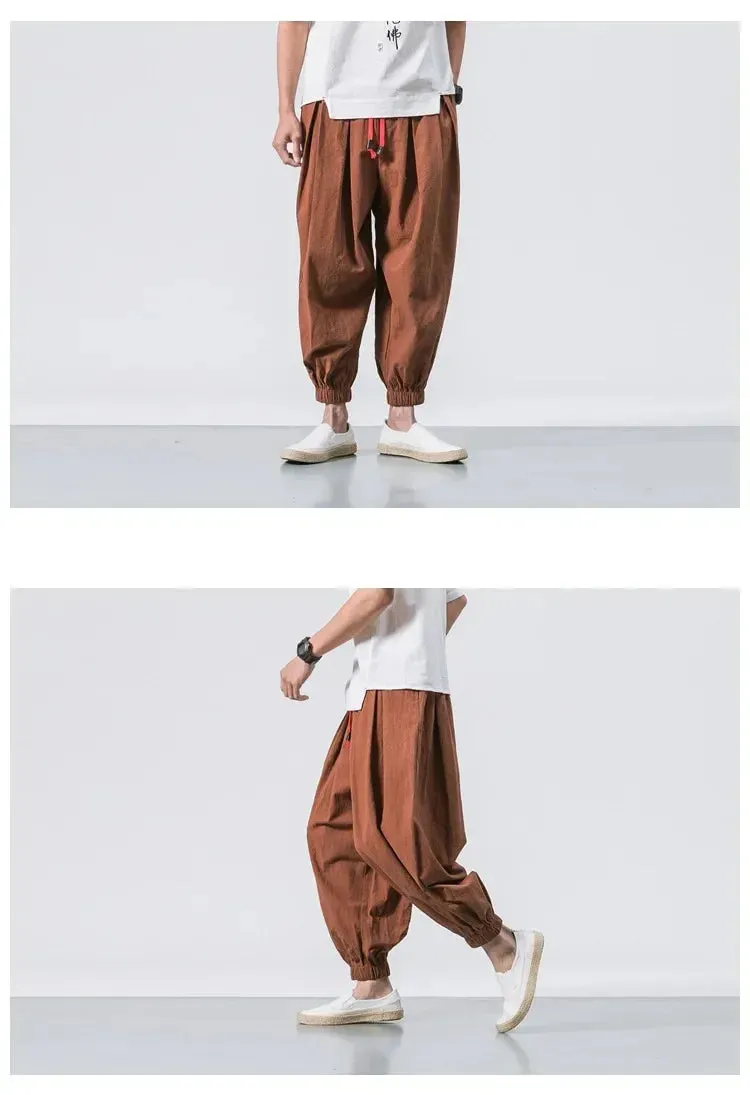 Deacon Oversized Cotton Pants