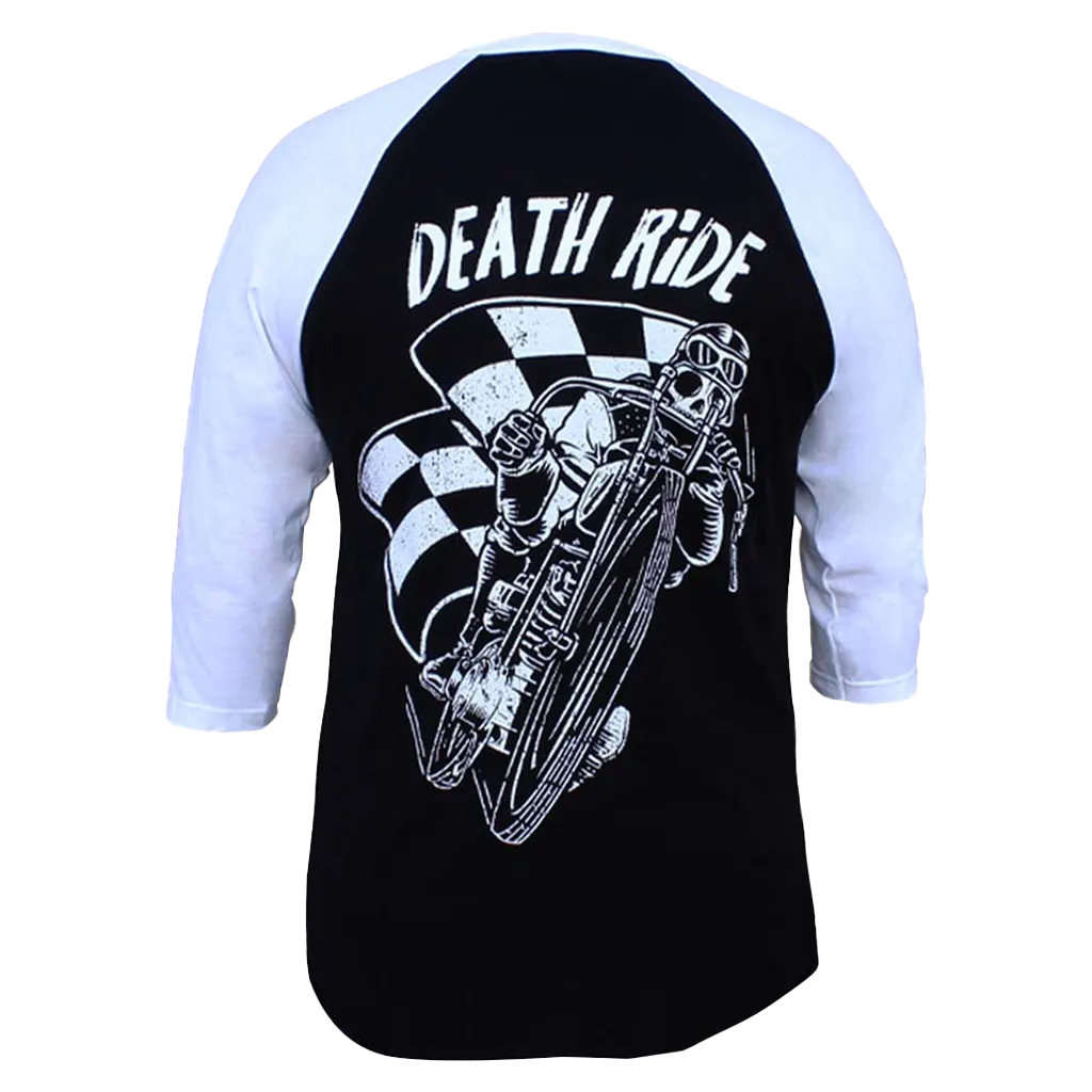 Death Ride Baseball T-Shirt