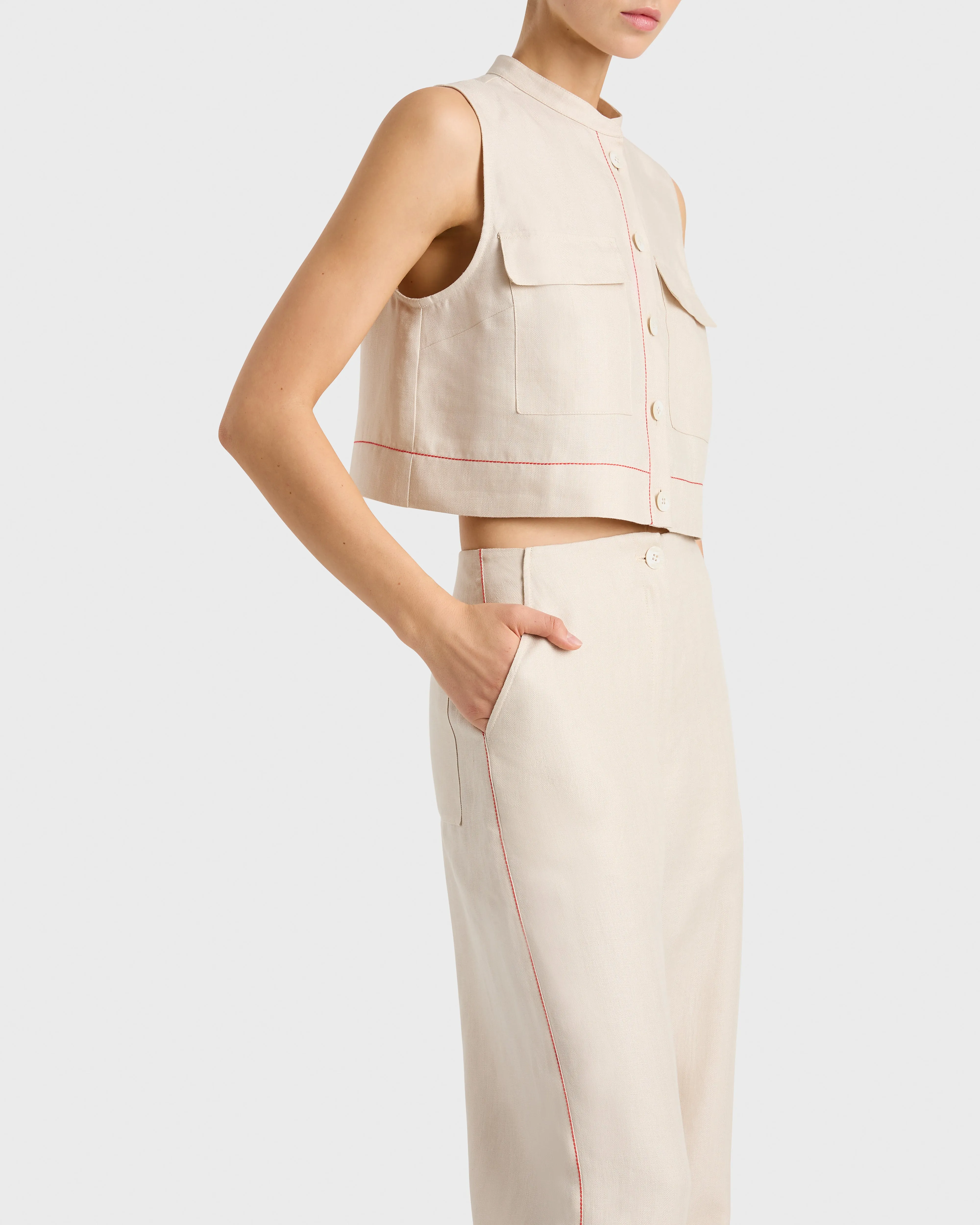 Delphi Utility Bodice - Sand