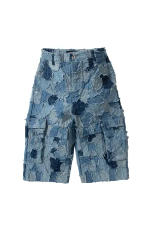 DENIM BORO CARGO SHORT