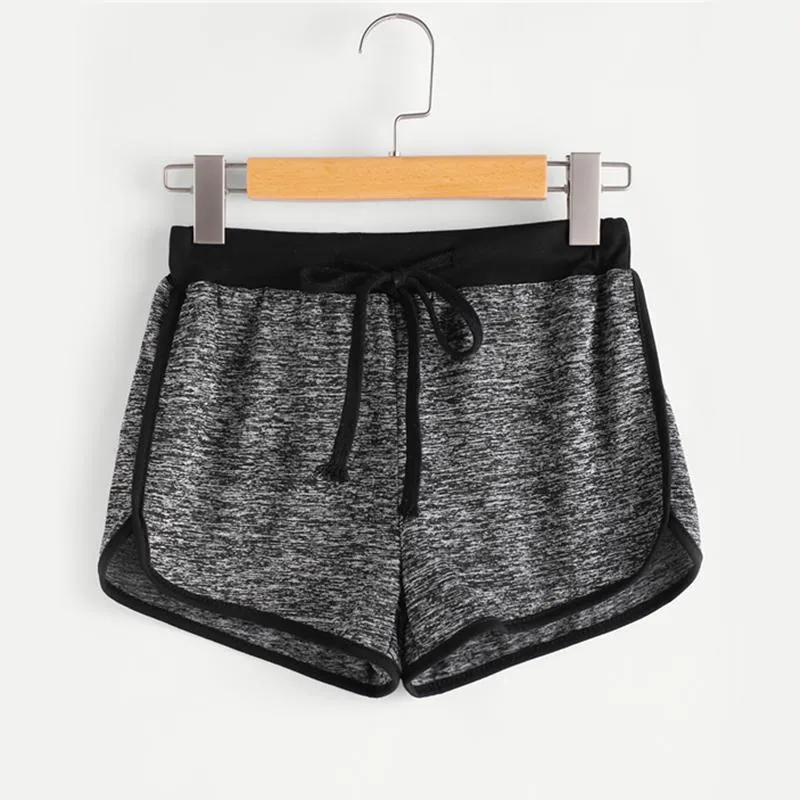 Drawstring & Elastic Waist Shorts