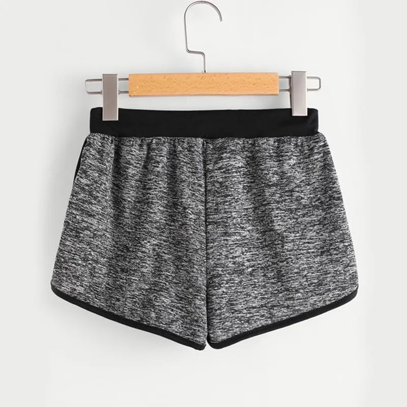 Drawstring & Elastic Waist Shorts