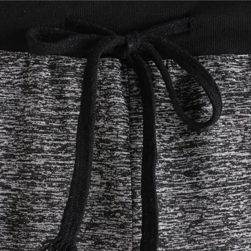 Drawstring & Elastic Waist Shorts