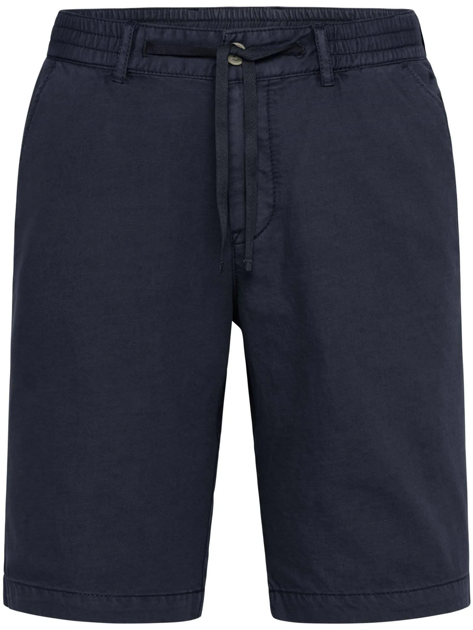 Drawstring Shorts, Linen Mix