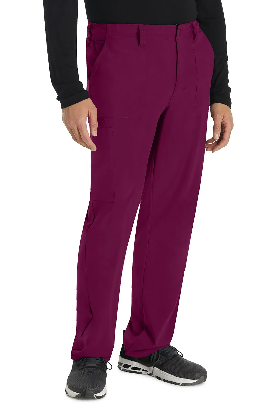 EDS Essentials DK015 Men's Natural Rise Drawstring Pants Wine