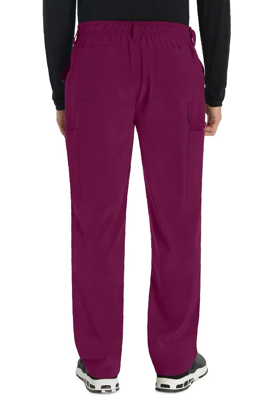 EDS Essentials DK015 Men's Natural Rise Drawstring Pants Wine