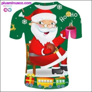Fashionable Christmas T-Shirts for Men || PlusMinusco.com