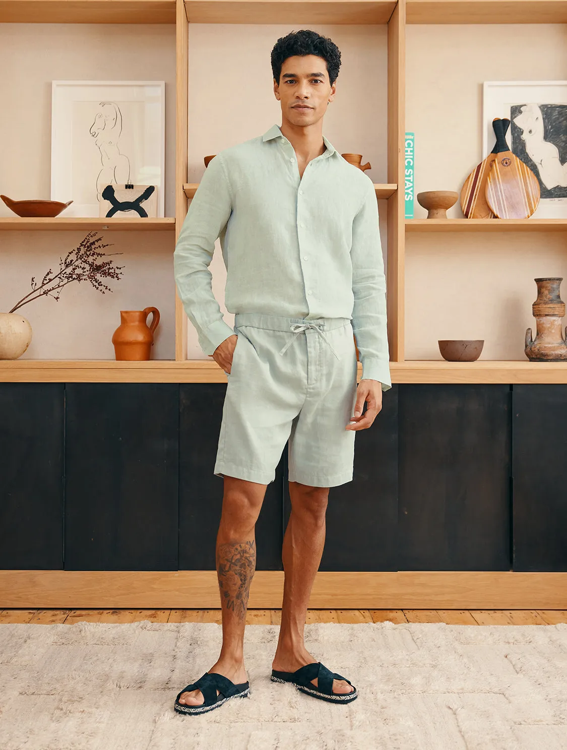 FELIPE LINEN SHORTS
