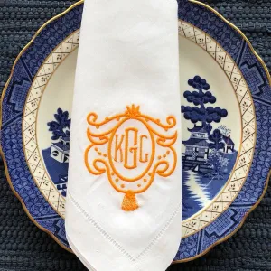 Floral Tassel Napkins