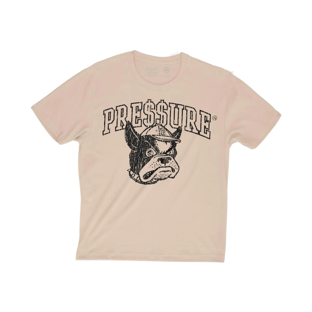 Fly Supply Pressure Oatmeal Tee